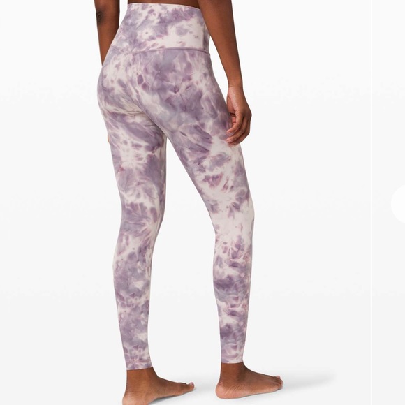 LULULEMON Super High Rise Cross Diamond Dye Align Leggings NEW WITH TAGS - Picture 4 of 4